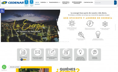 cedenar.com.co screenshot