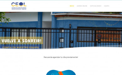ceoldental.cl screenshot