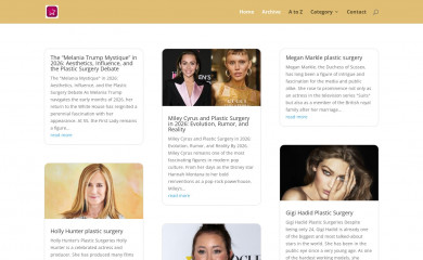 celebplasticsurgeryonline.com screenshot