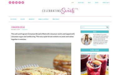 celebratingsweets.com screenshot