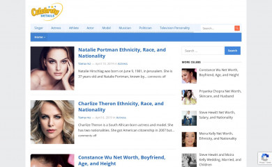 celebreligions.com screenshot