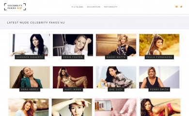 celebrityfakes4u.com screenshot