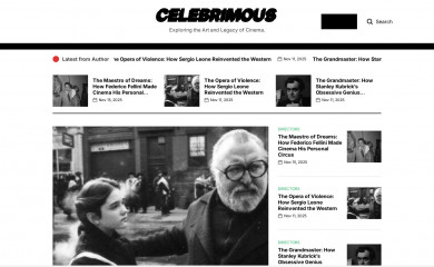 celebrimous.com screenshot