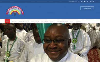 celestialchurch.com screenshot
