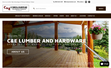 celumber.com screenshot