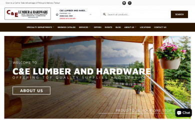 celumber.com screenshot