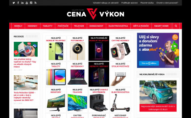 cena-vykon.cz screenshot