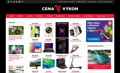 cena-vykon.cz screenshot