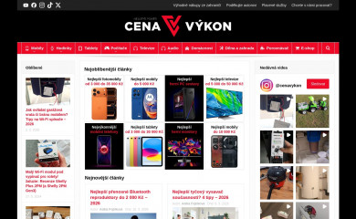 cena-vykon.cz screenshot