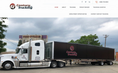 centurytruckingcompany.com screenshot