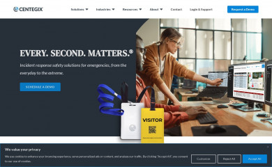 centegix.com screenshot