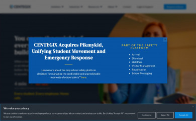 centegix.com screenshot