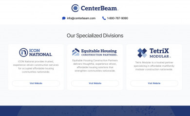 centerbeam.com screenshot