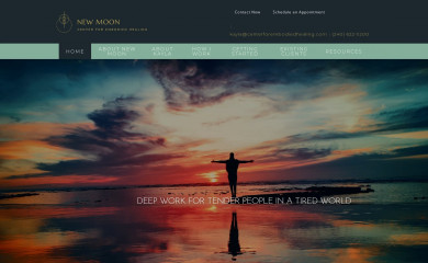 centerforembodiedhealing.com screenshot