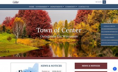 centerwi.gov screenshot