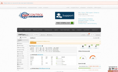 centos-webpanel.com screenshot