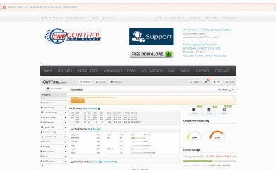 centos-webpanel.com screenshot