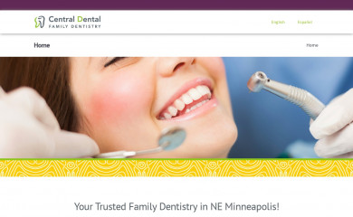 central-dental.com screenshot