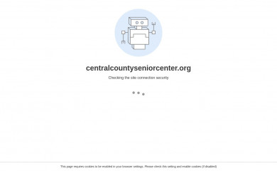 centralcountyseniorcenter.org screenshot
