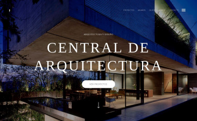 centraldearquitectura.com screenshot
