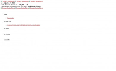centrale-canine.ma screenshot