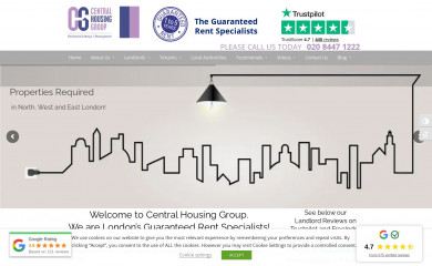 centralhousinggroup.com screenshot