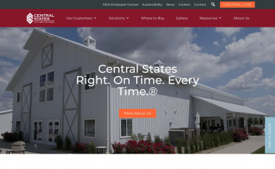 centralstatesmfg.com screenshot