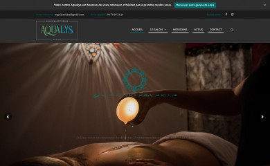 centre-aqua-lys.com screenshot