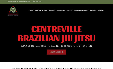 centrevillebjj.com screenshot