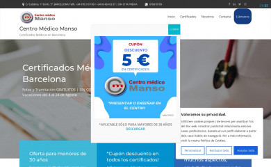 centromedicomanso.com screenshot