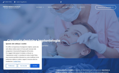 centromedicocavallo.it screenshot