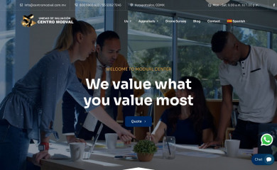 centromodval.org screenshot