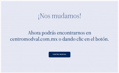 centromodval.org screenshot