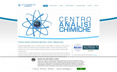 centroanalisichimiche.com screenshot