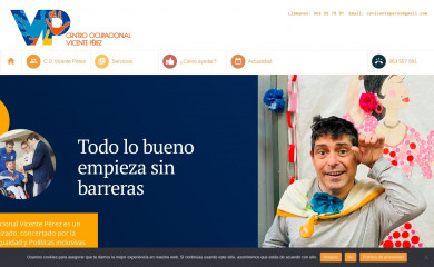centrocupacionalvicenteperez.org screenshot