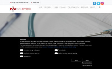 centrocappuccini.it screenshot