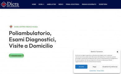 centropoliambulatorialedicra.it screenshot