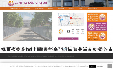 centrosanviator.es screenshot