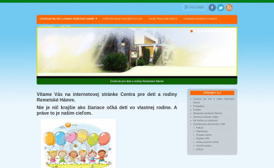 centrumhamre.sk screenshot