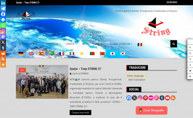 centrulstring.ro screenshot