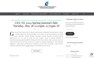 cesns.ca screenshot