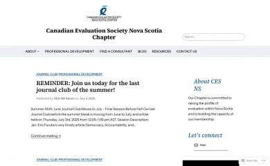 cesns.ca screenshot