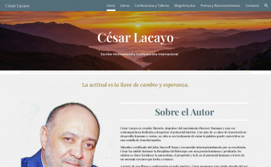 cesarlacayo.net screenshot