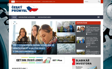 cesky-prumysl.cz screenshot