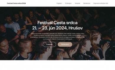 cestasrdca.sk screenshot