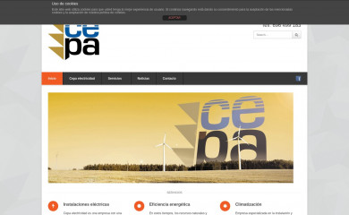 cepaelec.com screenshot