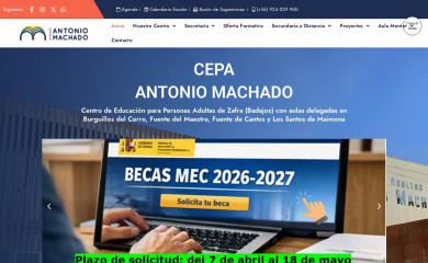 cepamachado.es screenshot