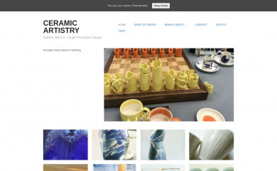 ceramicartistry.co.uk screenshot