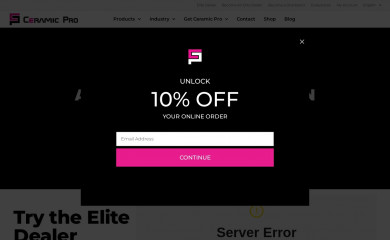 ceramicpro.com screenshot