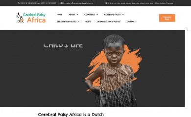 cerebralpalsyafrica.eu screenshot